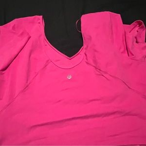 Lululemon Sonic Pink Align Shirt size 18